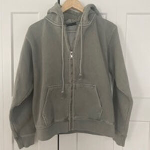 Women's Brandy Melville Green Hoodie Size S